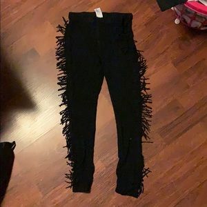 Size 7/8 girls fringe pants